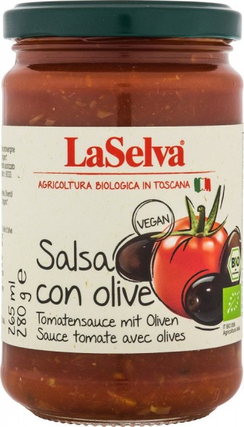 Tomatensauce mit Oliven 280 g