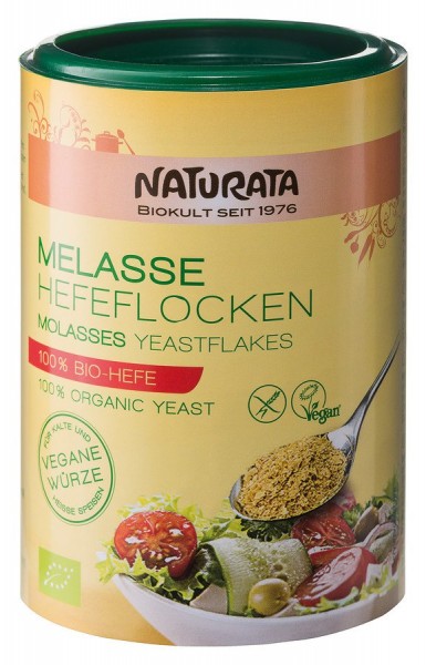 Melasse Hefeflocken, 100 % Bio-Hefe 100 g