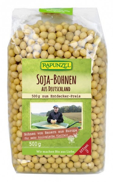 Sojabohnen aus Deutschland 500 g