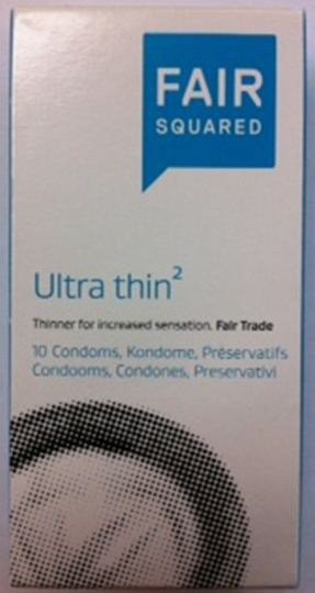 Fair Squared Kondom ultra thin 10 St