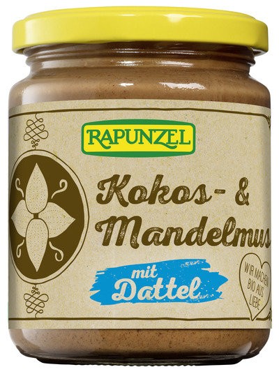Kokos- &amp; Mandelmus mit Dattel 250 g