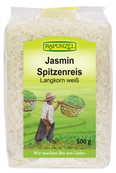 Jasmin Spitzenreis Langkorn weiß 500 g
