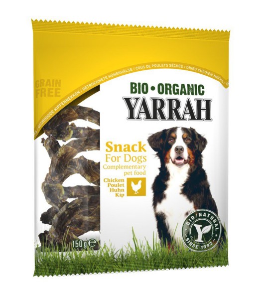 Bio Hühnerhälse (Chicken Snack) 150 g
