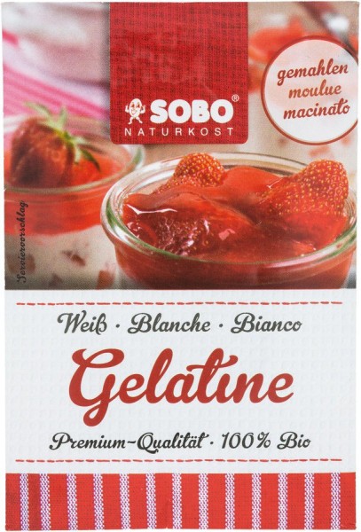 Bio Gelatine, gemahlen 9 g