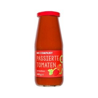 BIO COMPANY Passierte Tomaten mit Basilikum 400g
