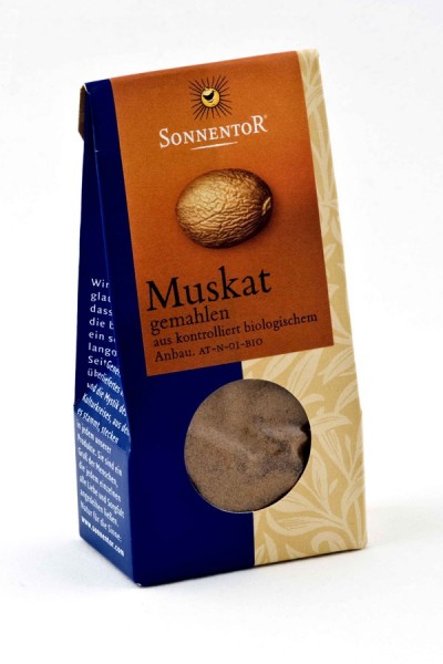 Muskat gemahlen bio 30 g