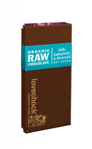 LC Dunkle Tafel Süße Kakaonibs/Meersalz 70 g