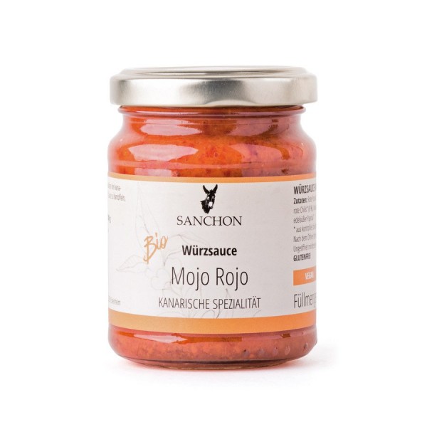 W&amp;uuml;rzsauce Mojo Rojo, Sanchon 125 g