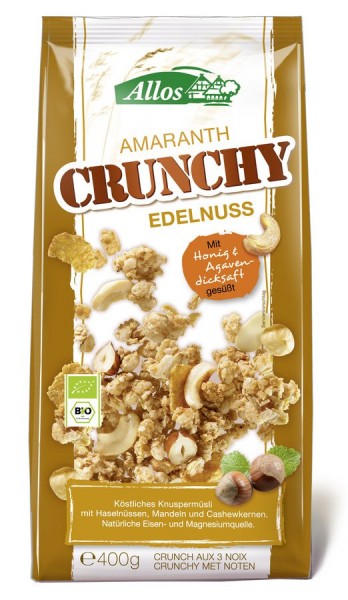 Amaranth  Crunchy Edelnuss 400 g