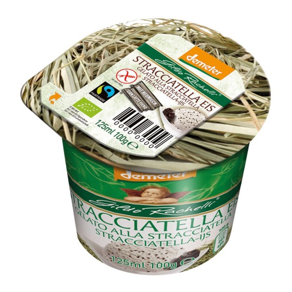 Stracciatella Eis Heumilch 125 ml