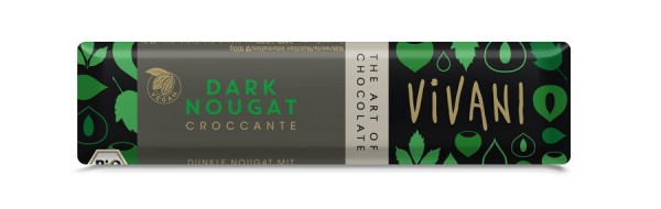 Dark Nougat Croccante Riegel 35 g