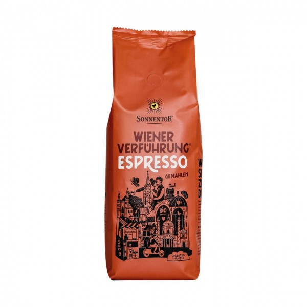 Espresso Kaffee gemahlen Wiener Verführung® bio 500 g