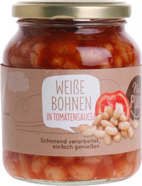 Weiße Bohnen in Tomatensauce 350 g