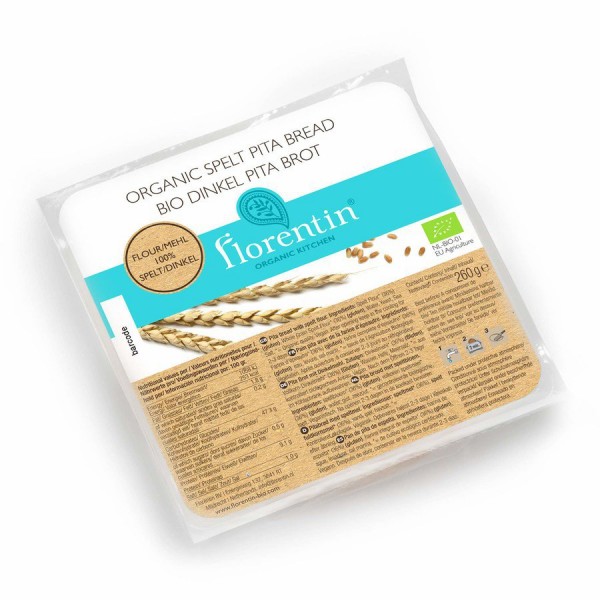 Dinkel Vollkorn Pita, 4 Stück 260 g