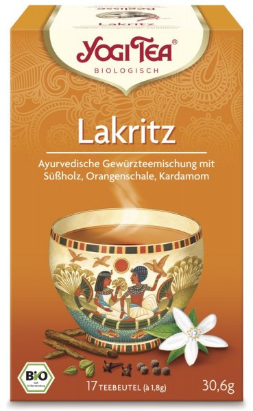 Yogi Teau00ae Lakritz Bio 17 St