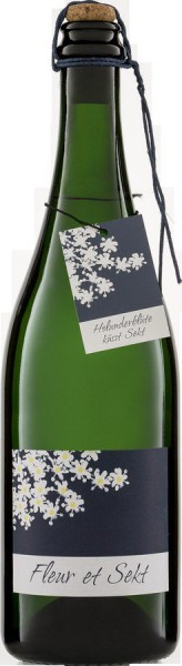 FLEUR ET SEKT Aperitif mit Sekt und Holunderblüte 0,75 l