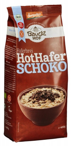 Hot Hafer Schoko glutenfrei Demeter 400 g