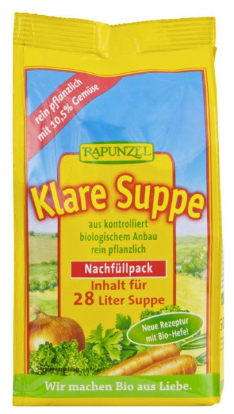 Klare Suppe, mit Bio-Hefe 500 g