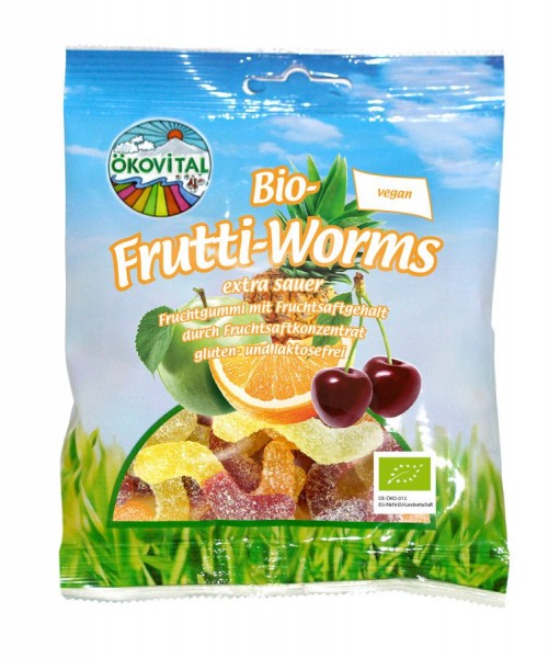 Bio Frutti Worms 100 g