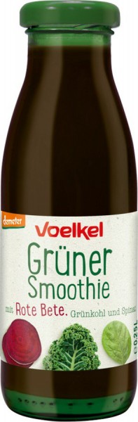 Grüner Smoothie Rote Bete Grünkohl Spinat 0,25 l