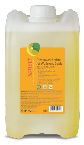 Olivenwaschmittel für Wolle und Seide 20°-40°C 10 l