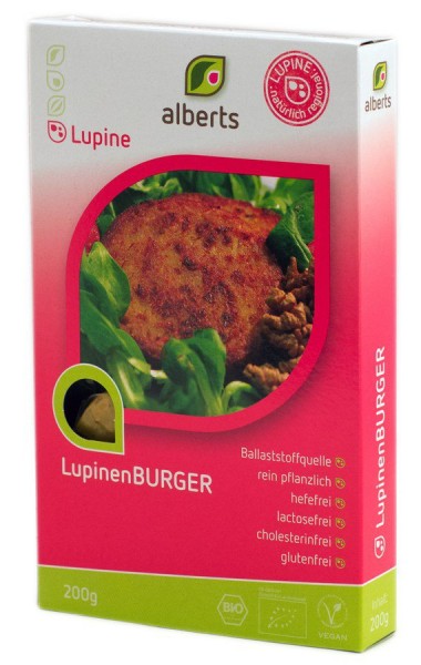 Lupinenburger, 2 Stück 200 g