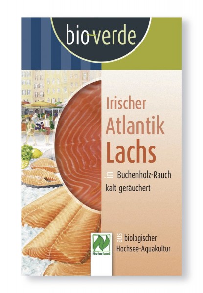 Irischer Atlantik-Lachs ger&amp;auml;uchert Naturland 100 g