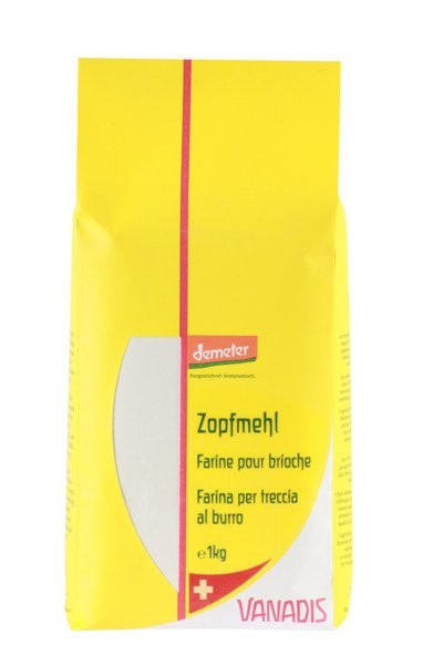 Mehl Zopf 1 kg