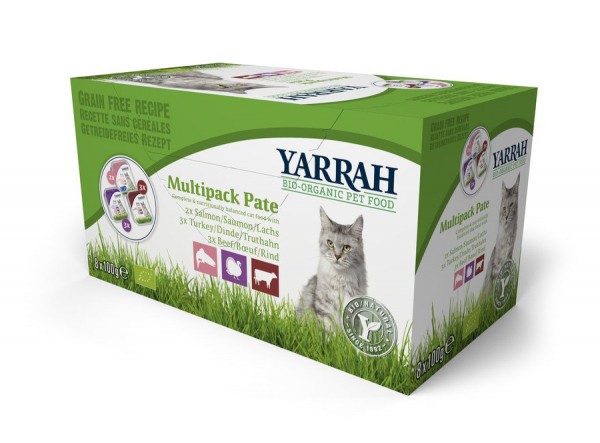 Multipack Pate für Katzen 8 x 100 g