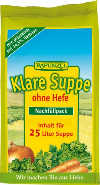 Klare Suppe, ohne Hefe 500 g