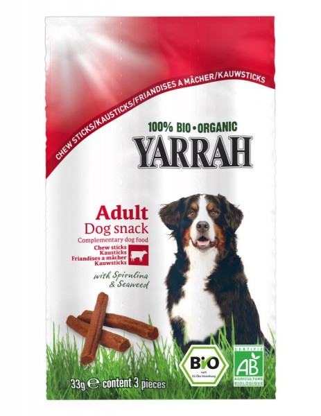 Bio Hund Kausticks mit Spirulina &amp; Seetang 33 g