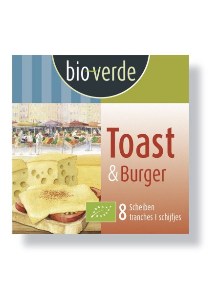 Toast &amp; Burger Schmelzkäsescheiben 150 g