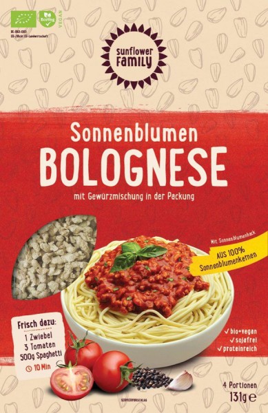 Sonnenblumen Bolognese mit Gewürzmischung 131 g