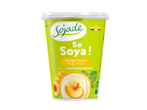 Bio Soja Spezialität Mango/Pfirsich 400 g