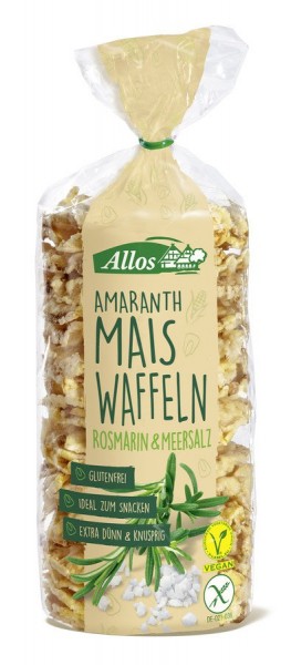 Ama. Mais Waffeln Rosmarin &amp; Meersalz 100 g