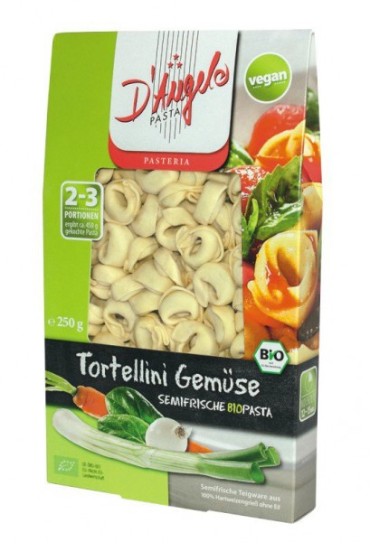 Tortellini Gemüse,  Teigware, gefüllt 250 g