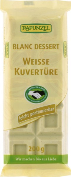Weiße Kuvertüre HIH 200 g