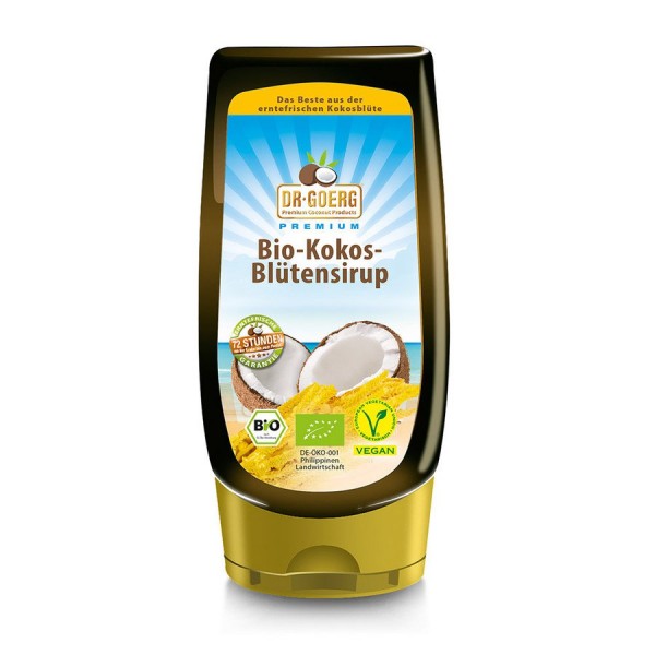 Premium Bio-Kokosbl&amp;uuml;tensirup 350 g
