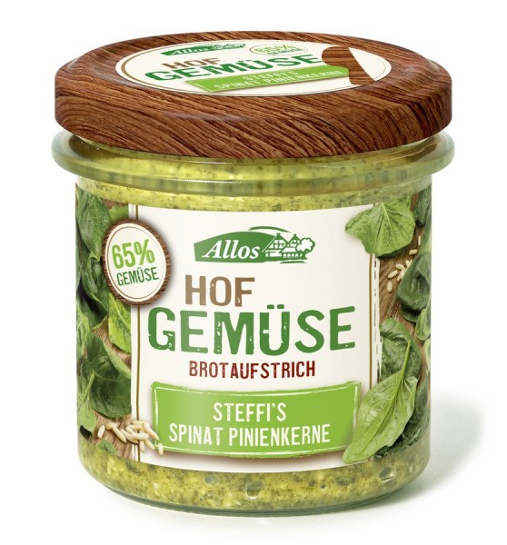 Hofgemüse Steffis Spinat Pinienkerne 135 g