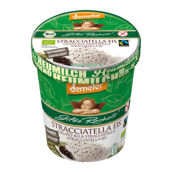 Stracciatella Eis Heumilch Familie 500 ml