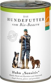 DEFU Hunde-Menü sensitive Huhn 410 g