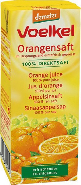 Orangensaft - 100% Direktsaft 0,2 l