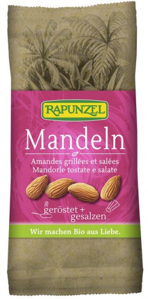 Mandeln geröstet, gesalzen 60 g