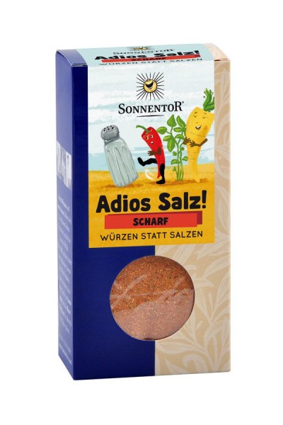 Adios Salz! Gem&amp;uuml;semischung scharf bio 50 g