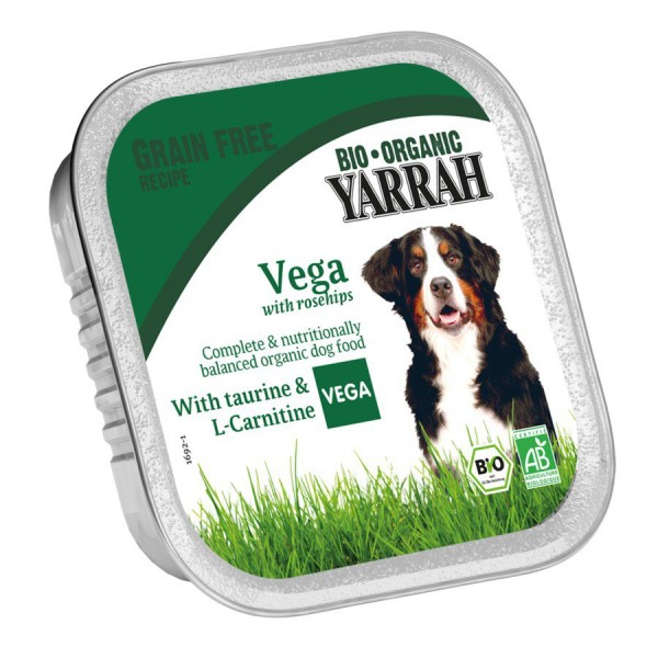 Hund Bröckchen Vegetarisch mit Gemüse&amp;Hagebutte 150 g