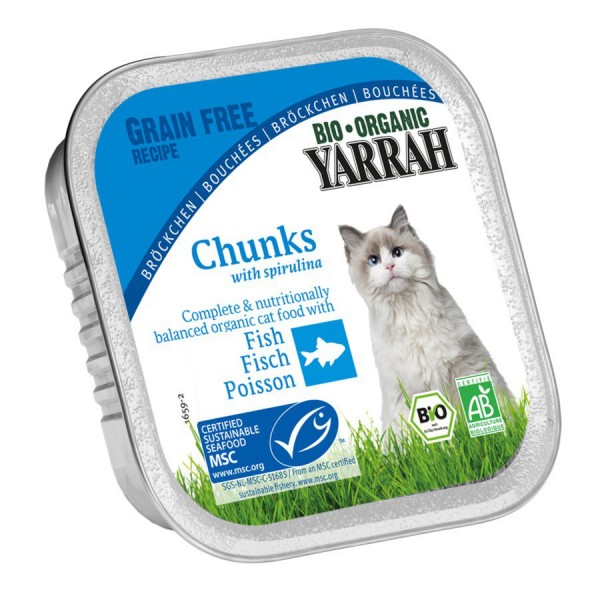 Bio Bröckchen Fisch mit Spirulina 100 g