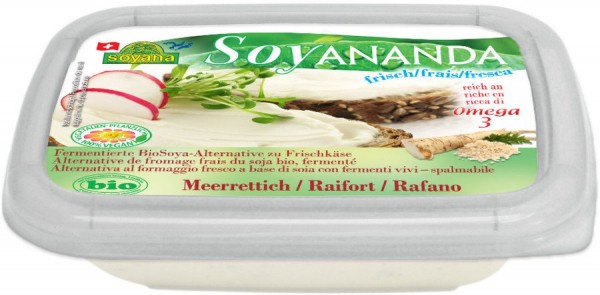 Soyananda Frischkäse Meerrettich 140 g