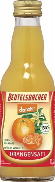 Orangensaft Direktsaft 0,2 l