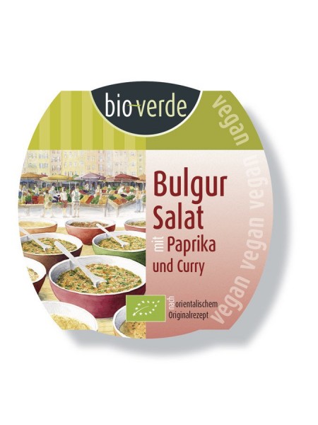 Bulgur-Salat Paprika und Curry, vegan 125 g