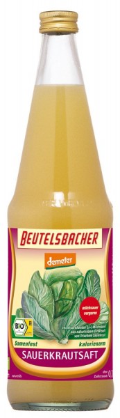 Sauerkrautsaft milchsauer vergoren 0,7 l